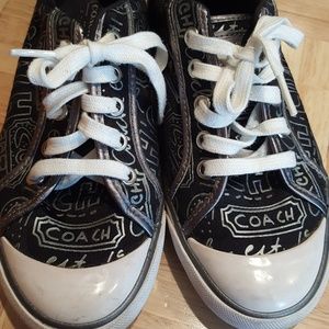 Coach tennis shoes size 7 barrett